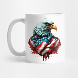 American Eagle Flag Mug